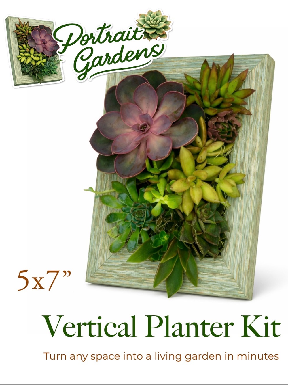 Vertical Planter Kit (5x7) - Portrait Gardens - Picture 1 of 9